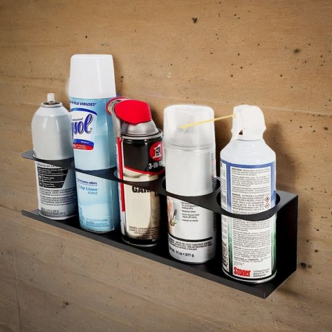 WIESZAK STALOWY NA PUSZKI SPRAY BERNO CZARNY