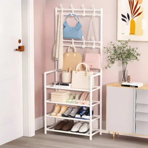 WIESZAK STOJĄCY DO PRZEDPOKOJU BIAŁY HANI