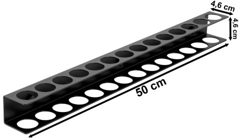 WIESZAK UCHWYT ŚCIENNY NA NARZĘDZIA NITRO 14 OTWORÓW