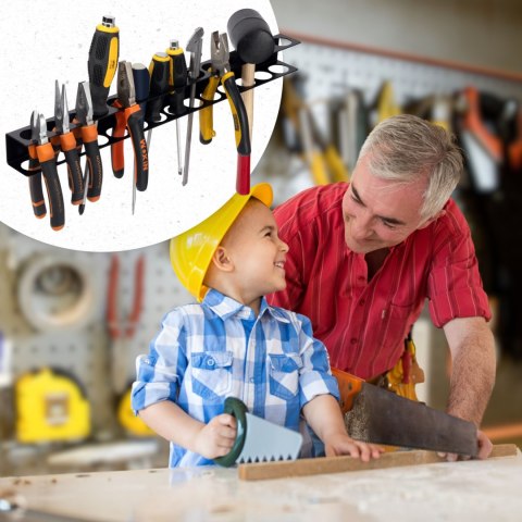 WIESZAK UCHWYT ŚCIENNY NA NARZĘDZIA NITRO 14 OTWORÓW