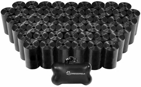 WORECZKI NA PSIE ODCHODY BUSTER 1400 SZTUK