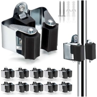 ZESTAW 10 WIESZAKÓW UCHWYTÓW NA NARZĘDZIA MIOTŁY APOLLO