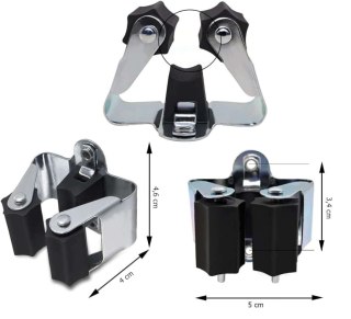 ZESTAW 10 WIESZAKÓW UCHWYTÓW NA NARZĘDZIA MIOTŁY APOLLO