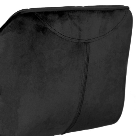 HOKER BAROWY GRAPPO BLACK CZARNY VELVET