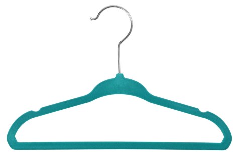 Wieszak welurowy Mini komplet 5 sztuk mix kolorów