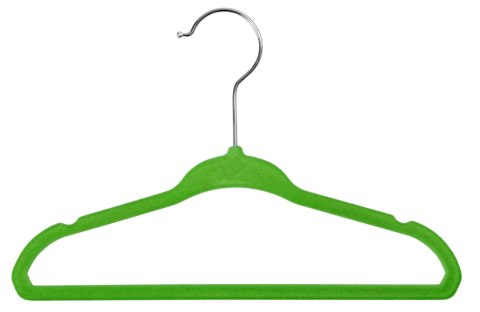 Wieszak welurowy Mini komplet 5 sztuk mix kolorów