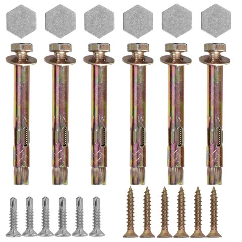 Daszek plastikowy MAKO DUO 100x200cm szary