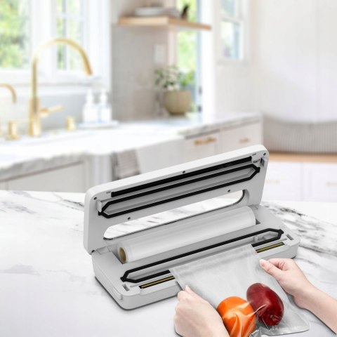 Zgrzewarka próżniowa do pakowania żywności 120W akcesoria biała