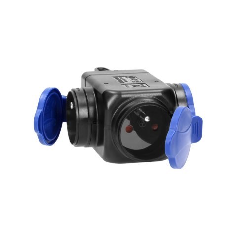 ROZDAŁĘŹNIK TRÓJGNIAZDOWY IP44, 3*2P+Z, 16A