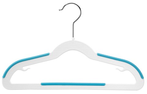 Wieszaki dziecięce KIDSI komplet 10 sztuk wielokolorowe