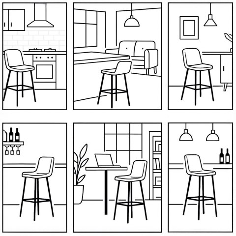 HOKER FLINT RUSTIC LOFT INDUSTRIAL POSTARZANY DĄB