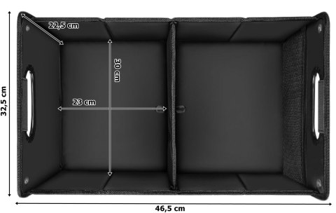 Organizer samochodowy do samochodu składany TESKIL 2 komory
