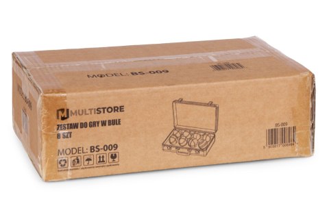 Zestaw do gry w bule kule boules petanque 8 szt. + walizka i akcesoria