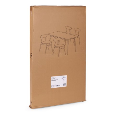 Zestaw mebli do jadalni kuchni stół + 4 krzesła OSLO ModernHome