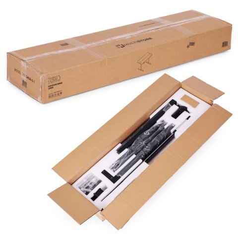 Biurko elektryczne regulowane 120x60 cm regulacja wysokości 72-117 cm ModernHome