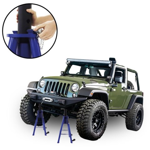 Kobyłka Podpora Warsztatowa 12 ton kobyłka regulowana 74-122 cm stalowa 12t