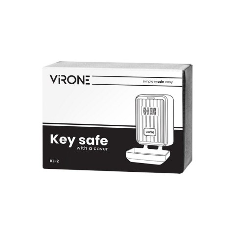 SEJF NA KLUCZE Z ZAMKIEM SZYFROWYM I POKRYWĄ