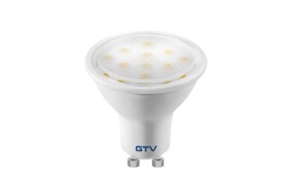 ŻARÓWKA LED SMD GU10 BIAŁY CIEPŁY 4W 230V KĄT ŚW.120* 300LM