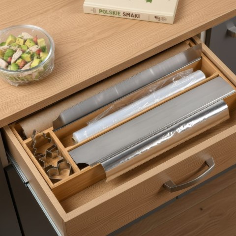 Bambusowy dyspenser do folii BORDE