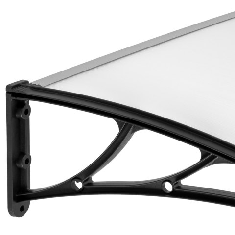 Daszek plastikowy Miro 100x150cm - czarny