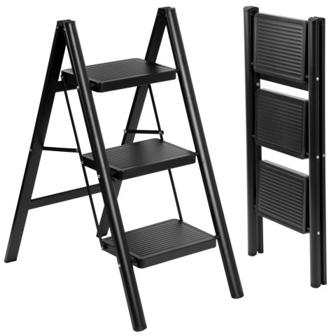 Drabinka 3-stopniowa metalowa EASYSTEP składana