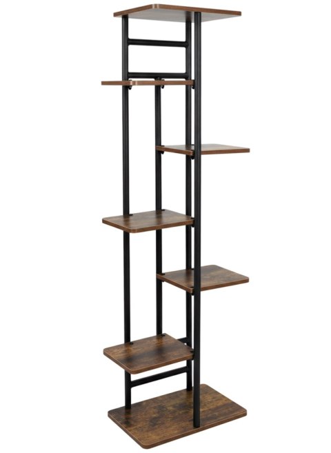 Kwietnik metalowy stojak na kwiaty BASTIAN rustic