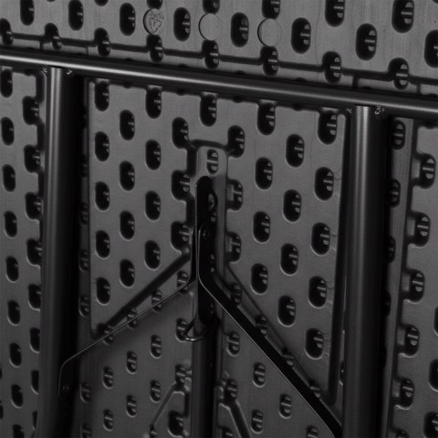 Stół cateringowy BALI BLACK składany w walizkę 180 cm czarny