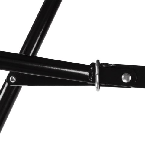 Stół cateringowy BALI BLACK składany w walizkę 180 cm czarny
