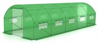 Tunel foliowy - szklarnia ogrodowa - 3x8 m