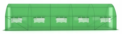 Tunel foliowy - szklarnia ogrodowa - 3x8 m