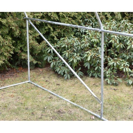 Tunel foliowy - szklarnia ogrodowa - 3x8 m