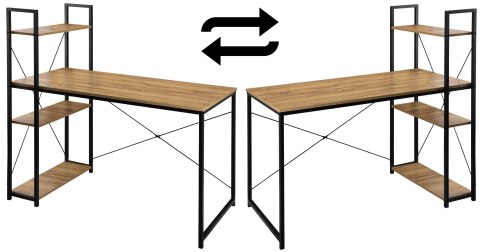 BIURKO INDUSTRIALNE LOFTOWE TROSA CRAFT