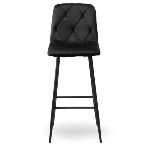 HOKER BAROWY KINGSTON CZARNY VELVET