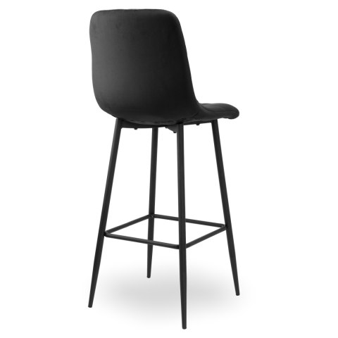 HOKER BAROWY KINGSTON CZARNY VELVET