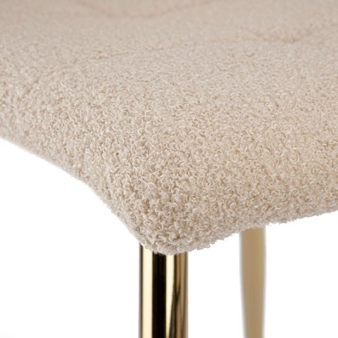 KRZESŁO BOUCLE DENVER TEDDY GOLD BEŻOWE