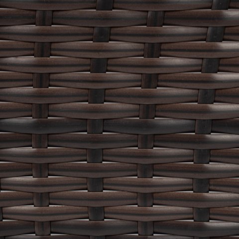 ŁAWKA Z TECHNORATTANU OGRODOWA CORDOBA BRĄZOWA