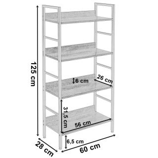 REGAŁ INDUSTRIALNY LOFT VARBERG CRAFT