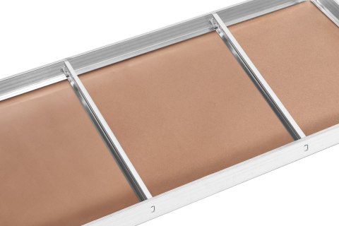 Regał stalowy magazynowy 200kg 5 poziomów 205x120x45 cm ocynkowany