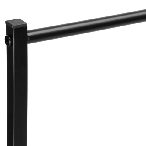 STOJAK WIESZAK NA RĘCZNIKI 4 RAMIONA TORMES CZARNY