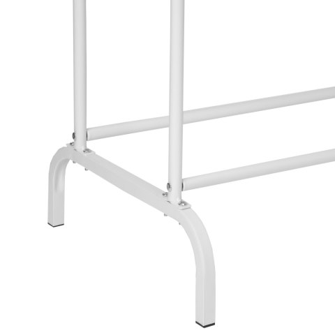 WIESZAK STOJĄCY PODWÓJNY BAGRUS BIAŁY