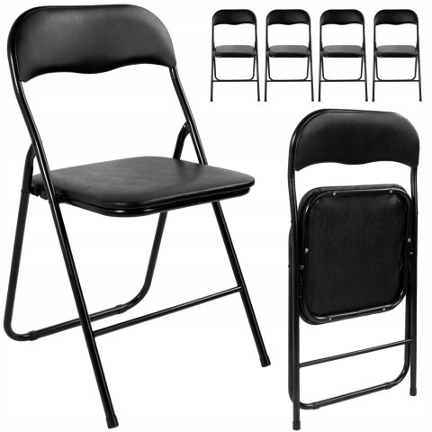 ZESTAW CATERINGOWY FETA WHITE 180 CM + 6 KRZESEŁ BASICO