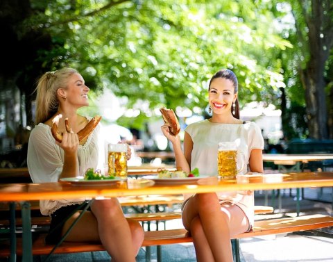 ZESTAW STALOWO-DREWNIANY LAGER: STÓŁ + 2 ŁAWKI 220 CM