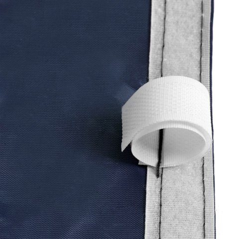 Pawilon handlowy ekspresowy - 3x6 m - 3 ściany - niebieski