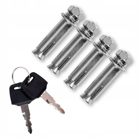 BLOKADA PARKINGOWA ZAPORA 40 CM Z KLUCZAMI