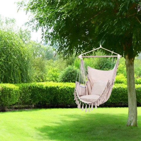 HAMAK BRAZYLIJSKI KRZESŁO WISZĄCE BAHIO BEŻOWE