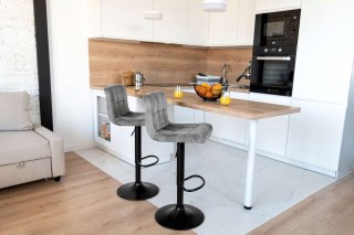 HOKER BAROWY ARAKO BLACK GRAFITOWE VELVET