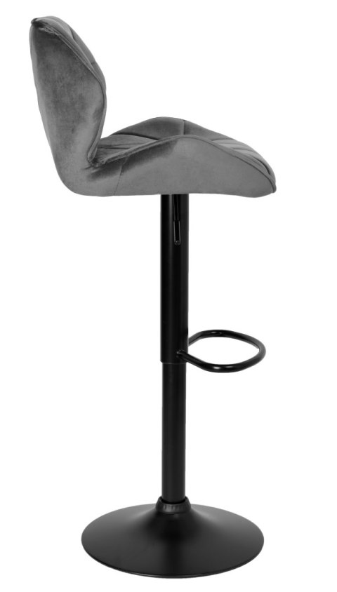 HOKER BAROWY GRAPPO BLACK GRAFITOWY VELVET