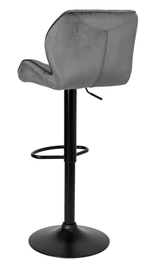 HOKER BAROWY GRAPPO BLACK GRAFITOWY VELVET