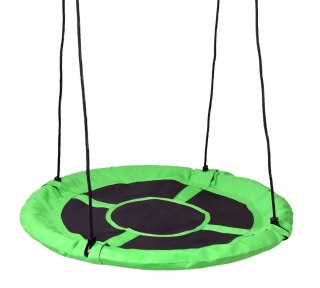 HUŚTAWKA OGRODOWA BOCIANIE GNIAZDO ROMEK ZIELONA 100 CM