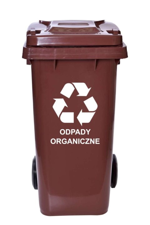 KOMPLET POJEMNIKÓW NA ODPADY 120L CZTERY KOLORY